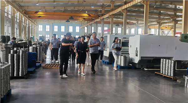 宜陽縣委副書記、縣長候選人張麗娟前往洛陽博盈軸承調研工作